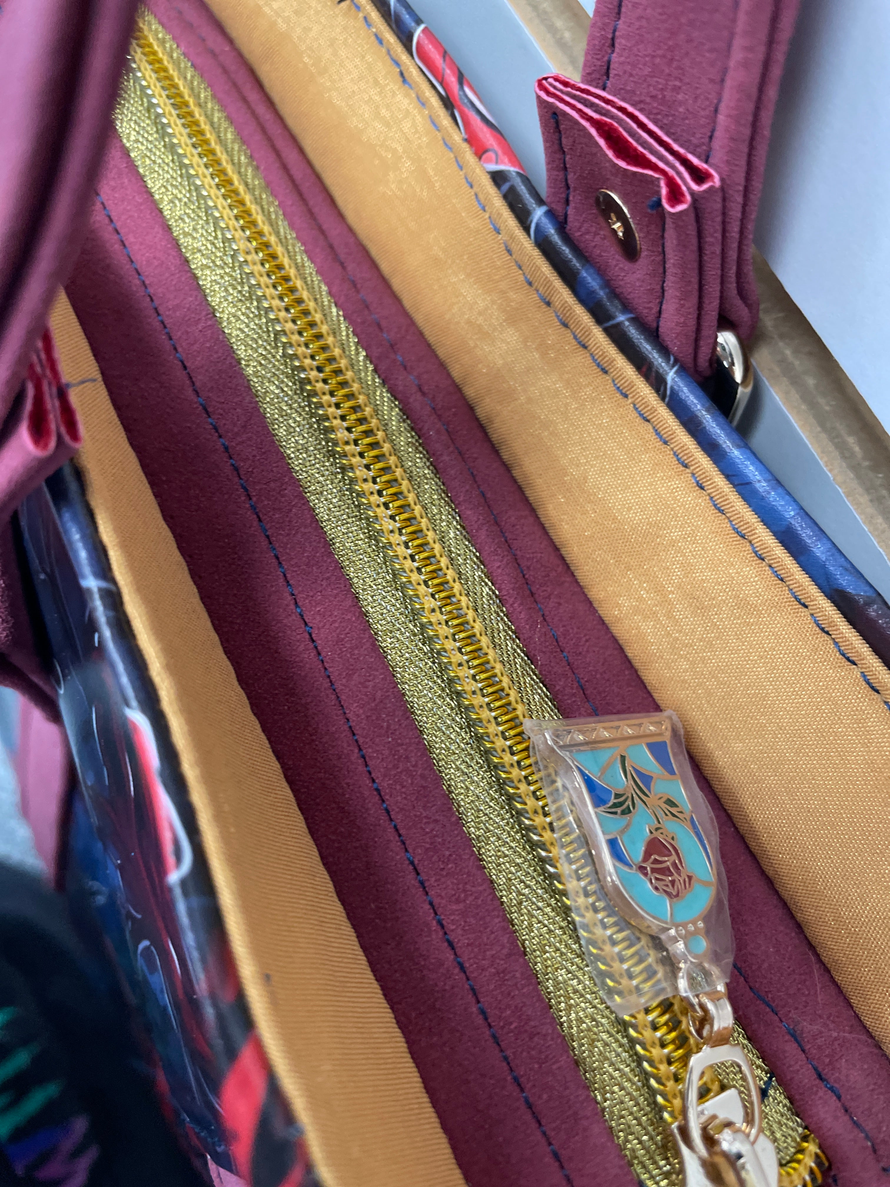 Enchanted Rose Zipper Pull #5