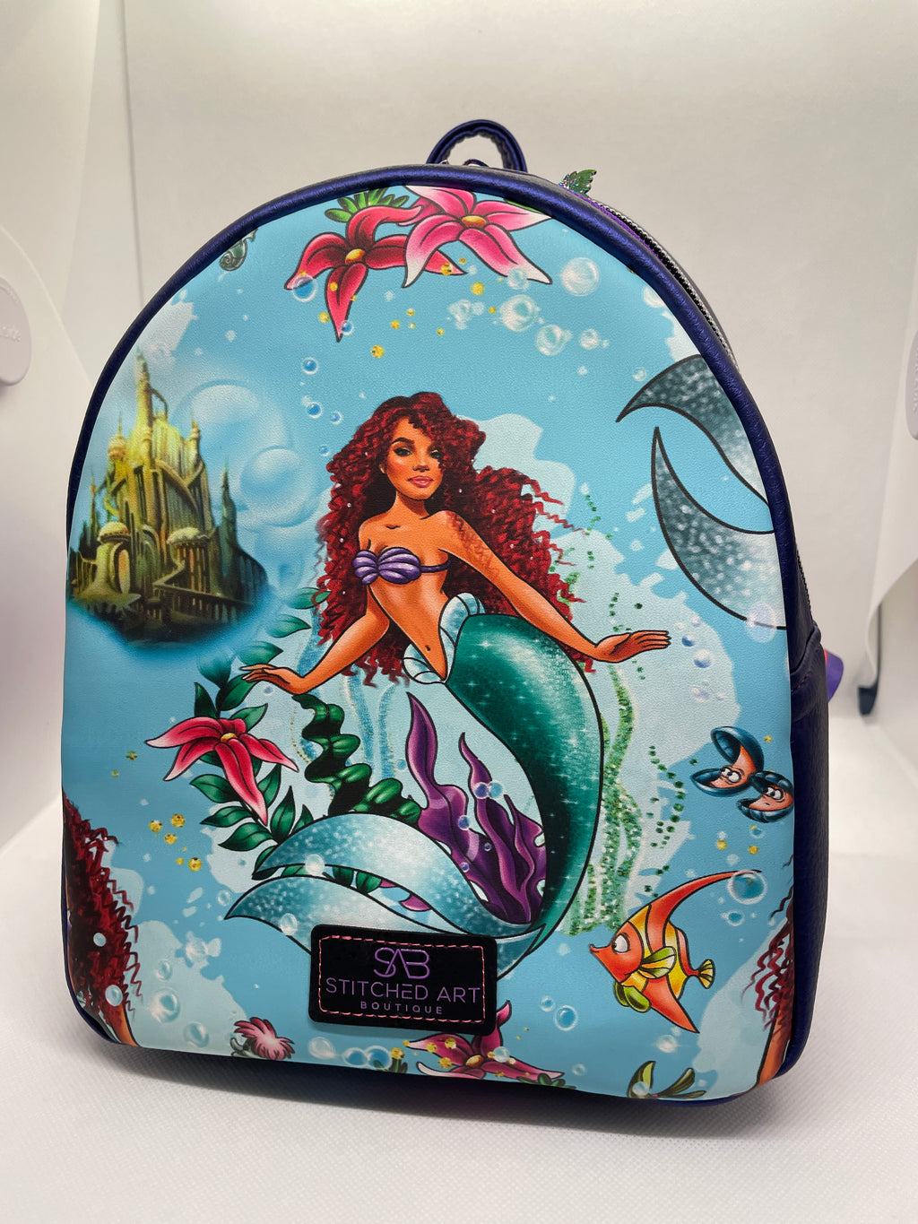 Little Mermaid purple Dreamer Pack (mini backpack)