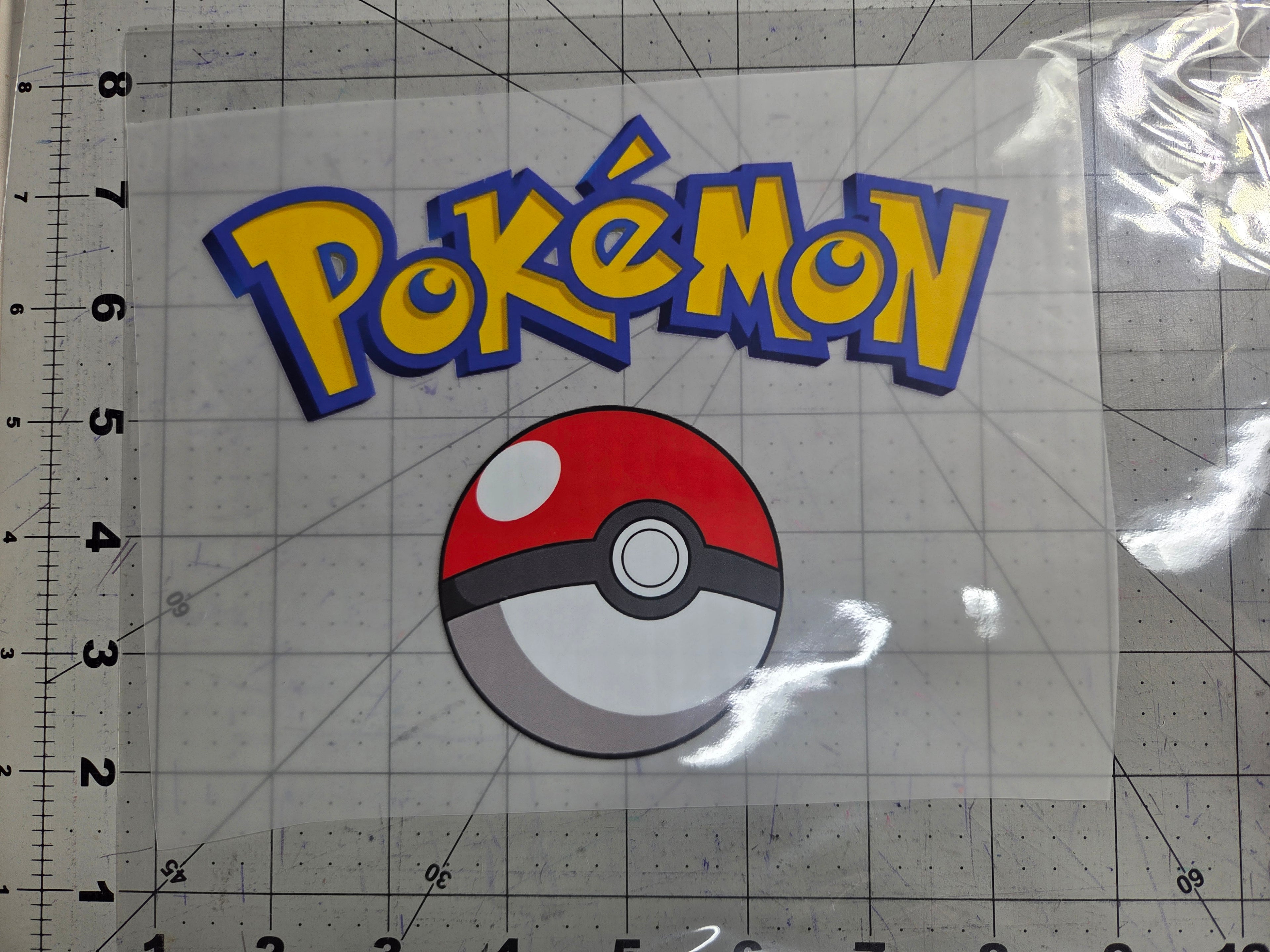 Pokémon Ball DTF Transfer