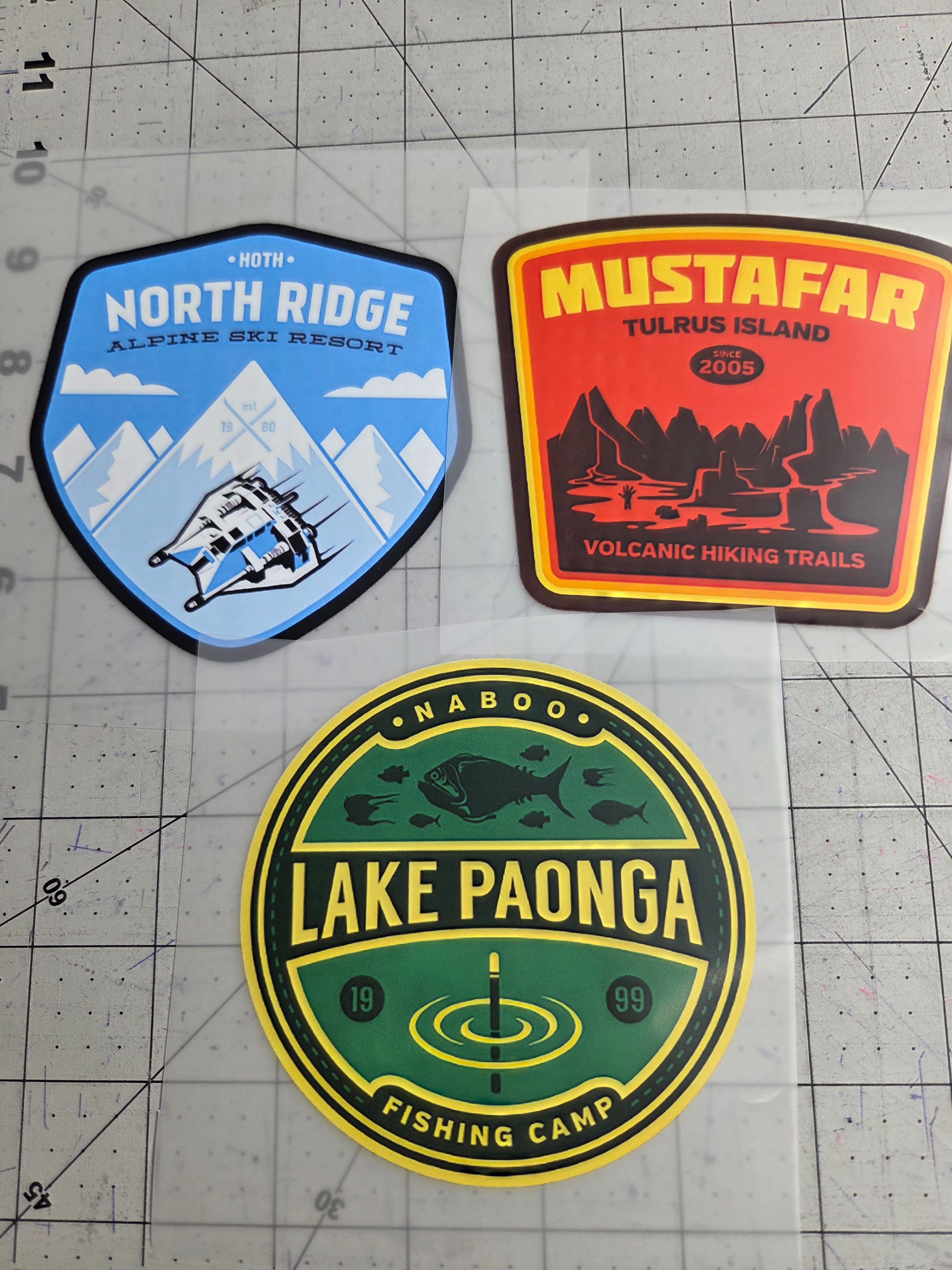 Star Wars Badges DTF transfer (Copy)