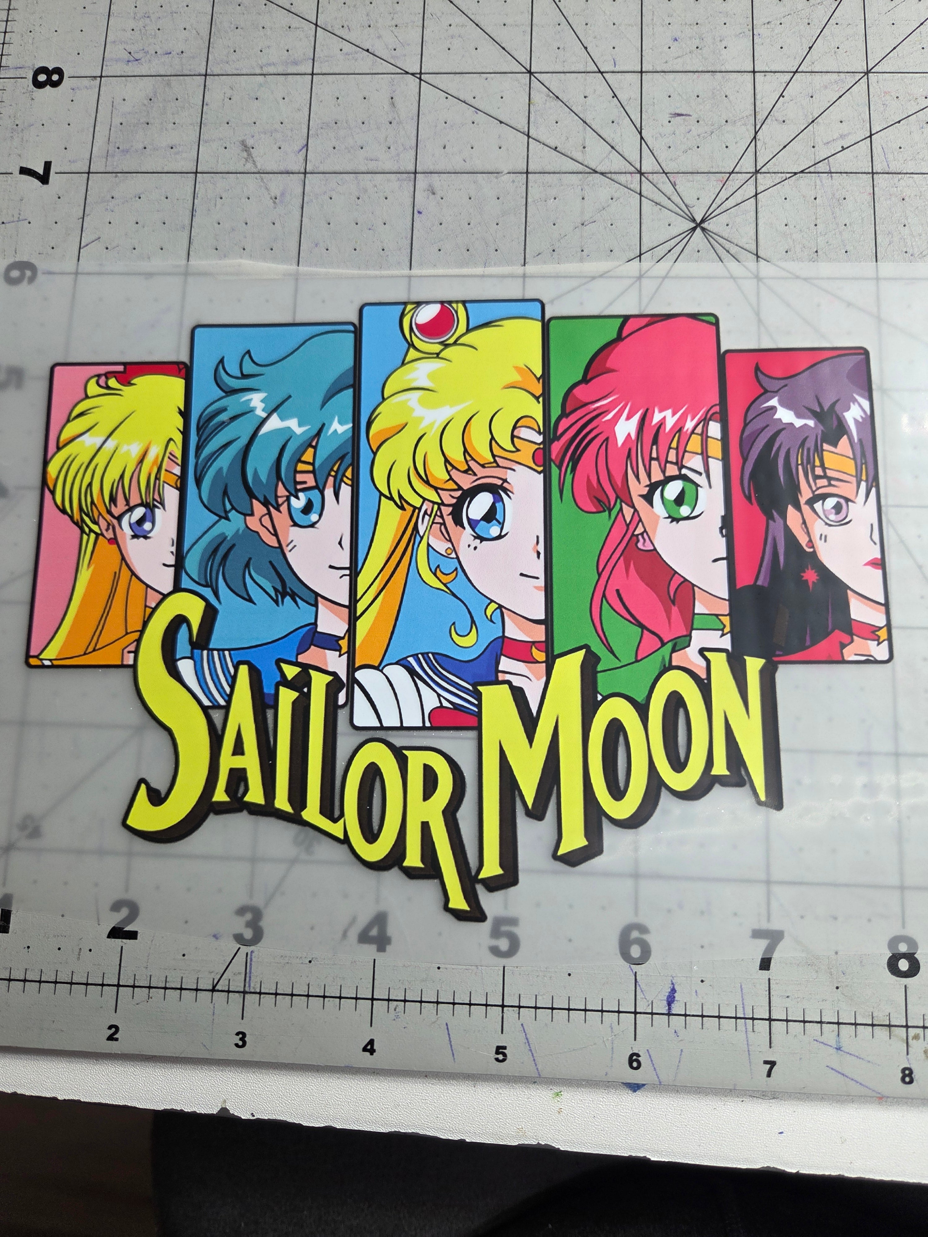 Sailor Moon DTF transfer