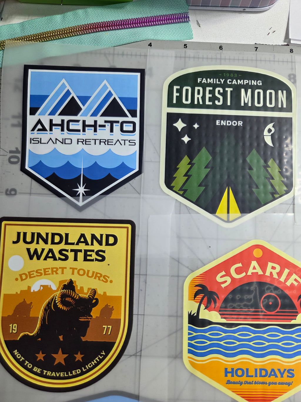 Star Wars Badges DTF transfer (Copy)