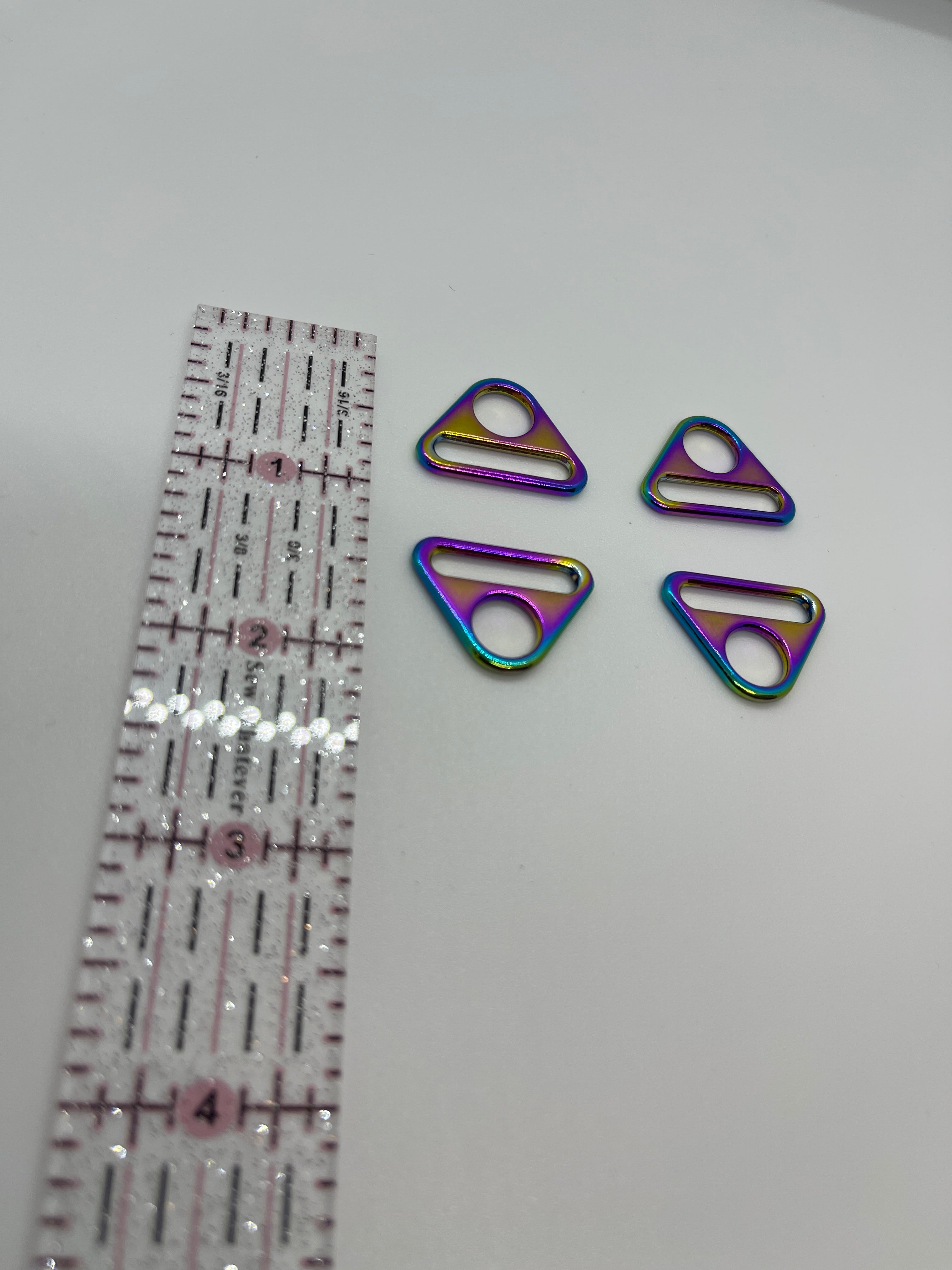 3/4" Triangular Ring Strap Connector